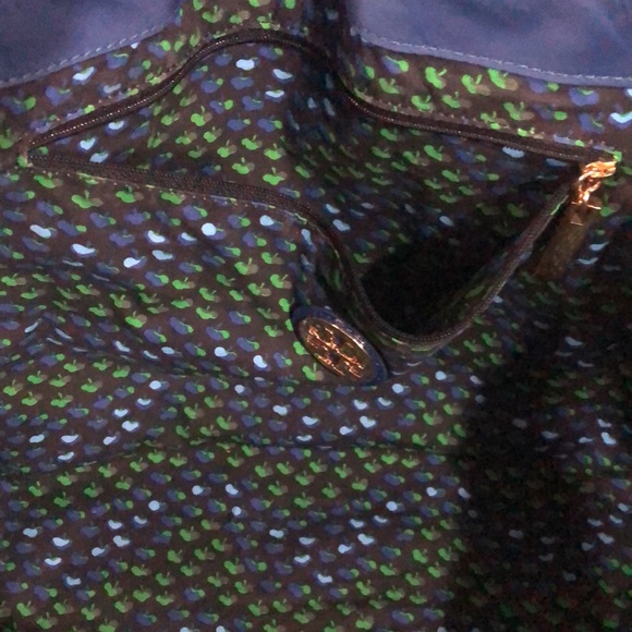 Tory Burch Nylon/Patent Leather Tote - Picture 8 of 11